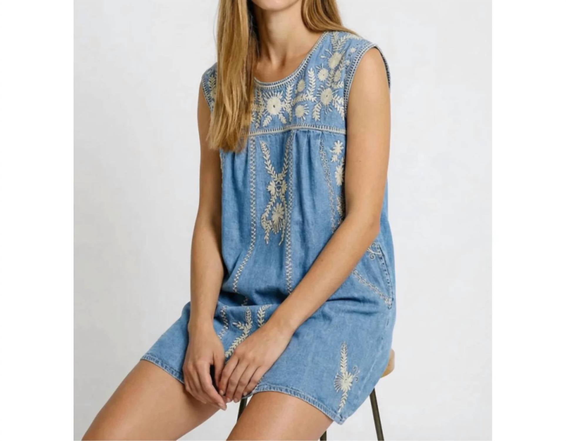 Maison Hotel - Arizona Sylvie Short Denim Dress