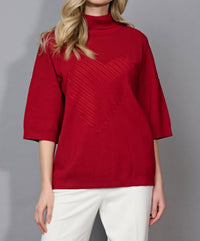 Picadilly - Heart Embellished Top