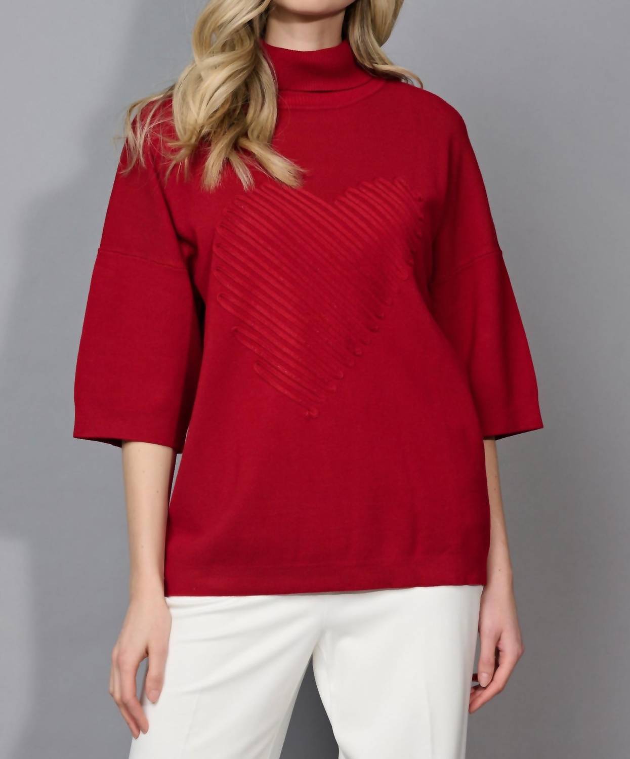 Picadilly - Heart Embellished Top