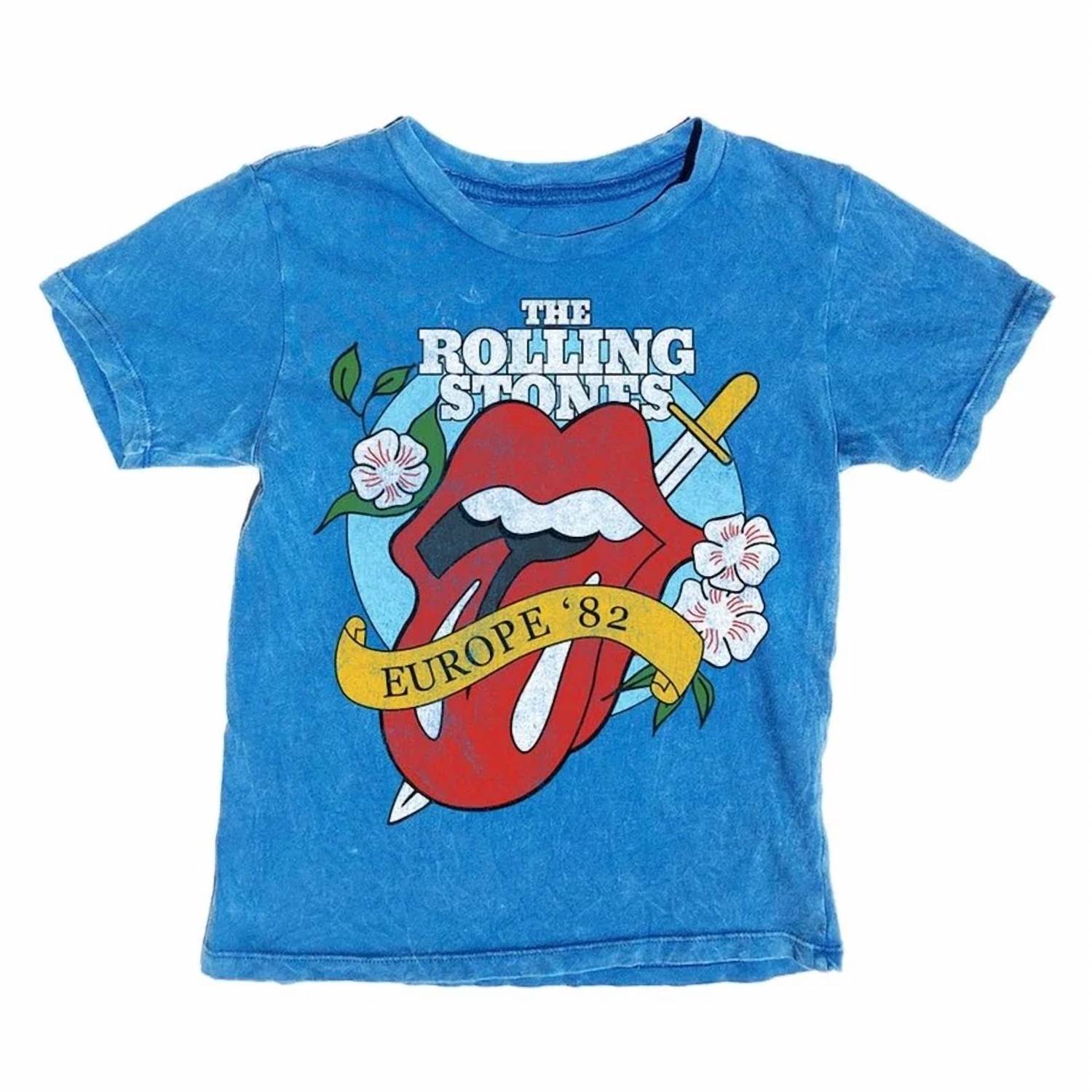 Rowdy Sprout - Kid's Rolling Stones Short Sleeve Tee