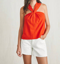Faherty - Bay Halter Twist Top