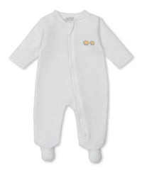 Kissy Kissy - Kid's Forest Frolic Jacquard Footie