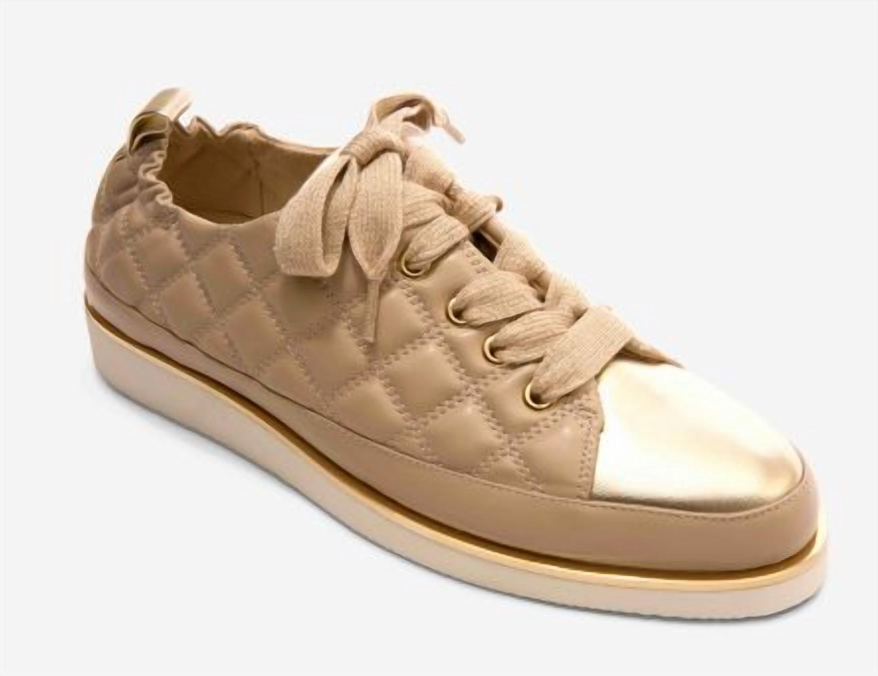 Vaneli - Women's Quest Quilted Leather Sneaker
