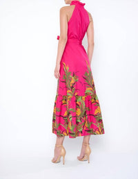 Flora Bea - Fawn Button-up Front Dress