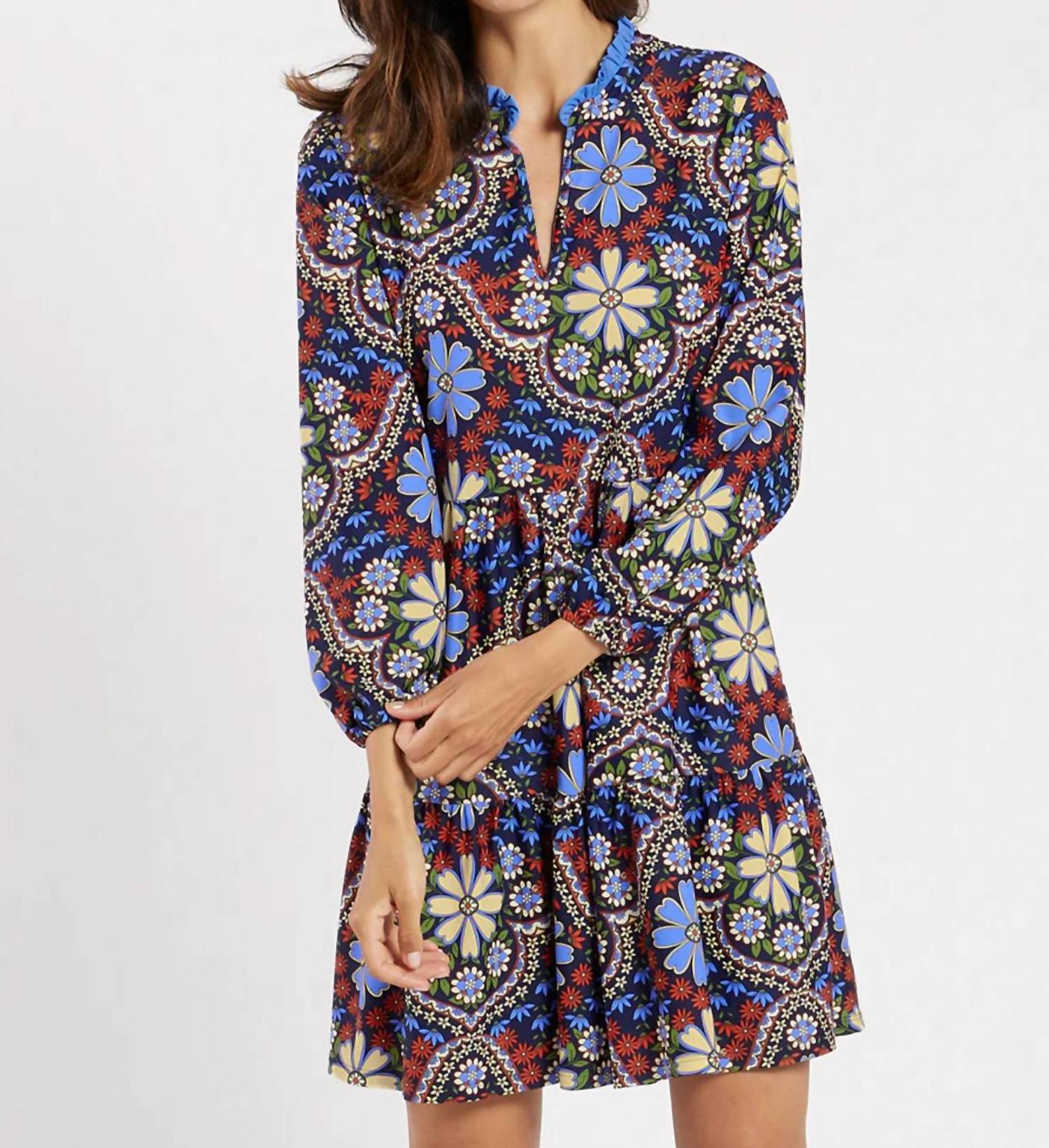 Jude Connally - Long Sleeves Dolly Dress
