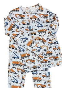 Sweet Bamboo - Kids Construction Pajama Set