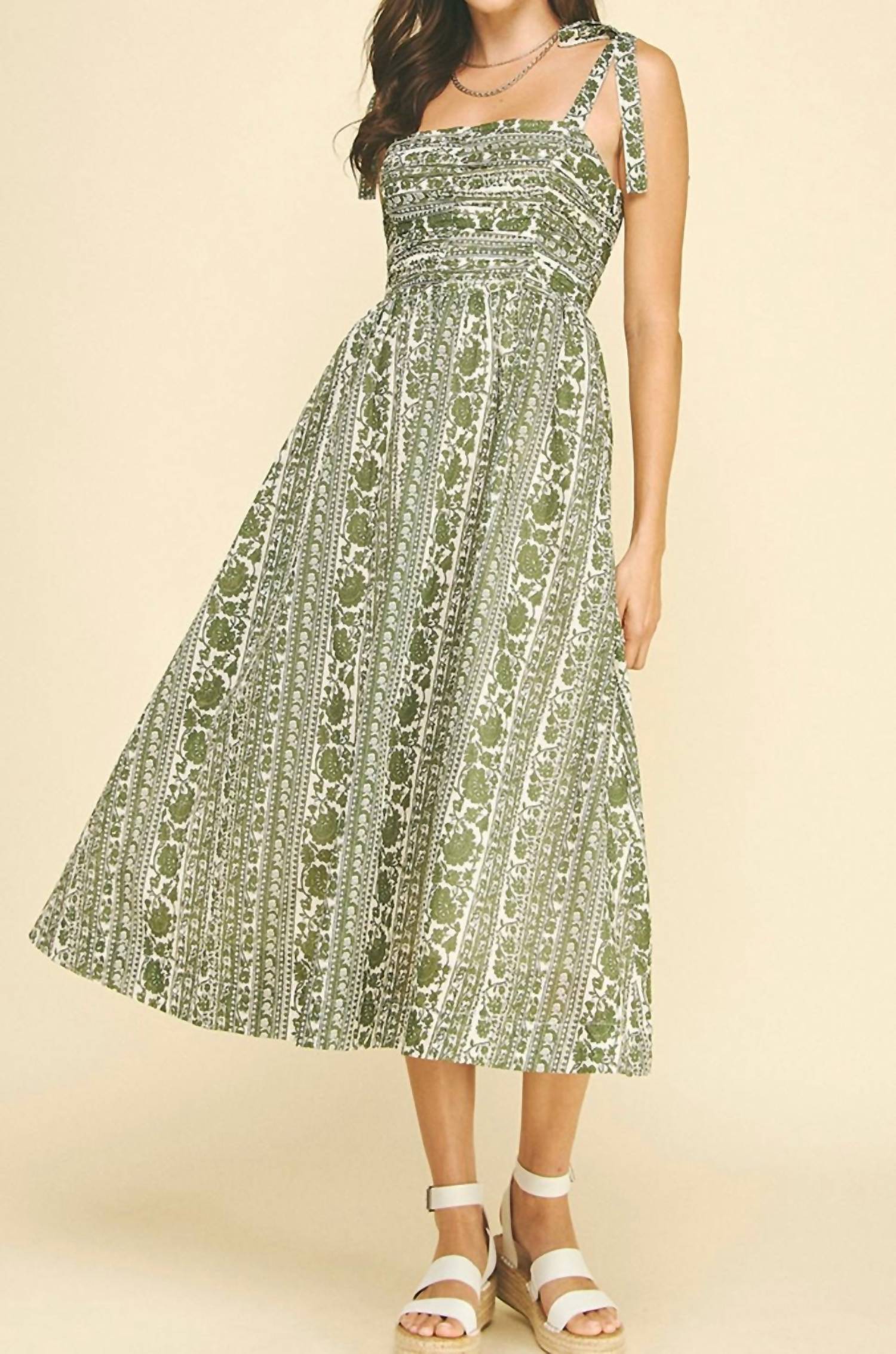 Pinch - Fancy Floral Midi Dress