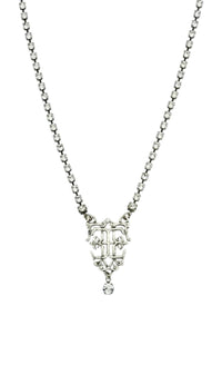 French Kande Women's Gretchen Necklace in silver - women's jewelry - detail view
