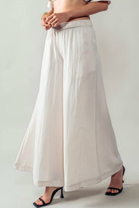 Urban Daizy - Flow Draped Wide Leg Pants
