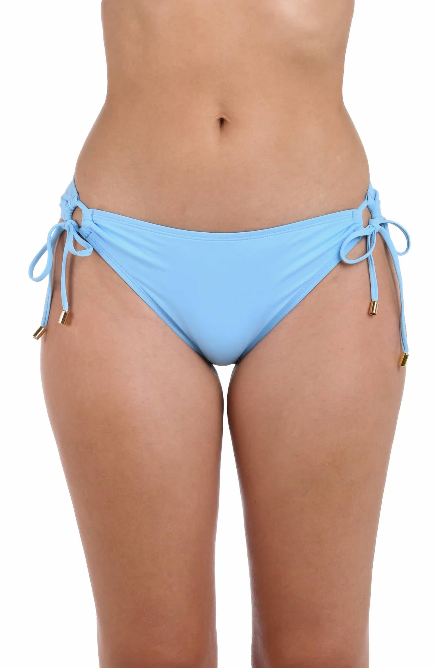La Blanca - Island Goddess Side Tie Hipster Swim Bottom