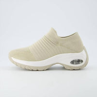 Cushionaire - Women's Breeze Stretch Knit Slip On Sneaker
