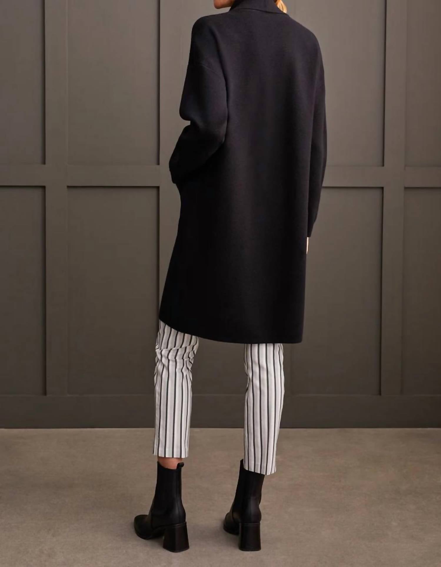 Tribal - Open Coatigan With Patch Pockets