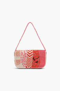 America & Beyond - Women's Tigerlily Beaded Bag
