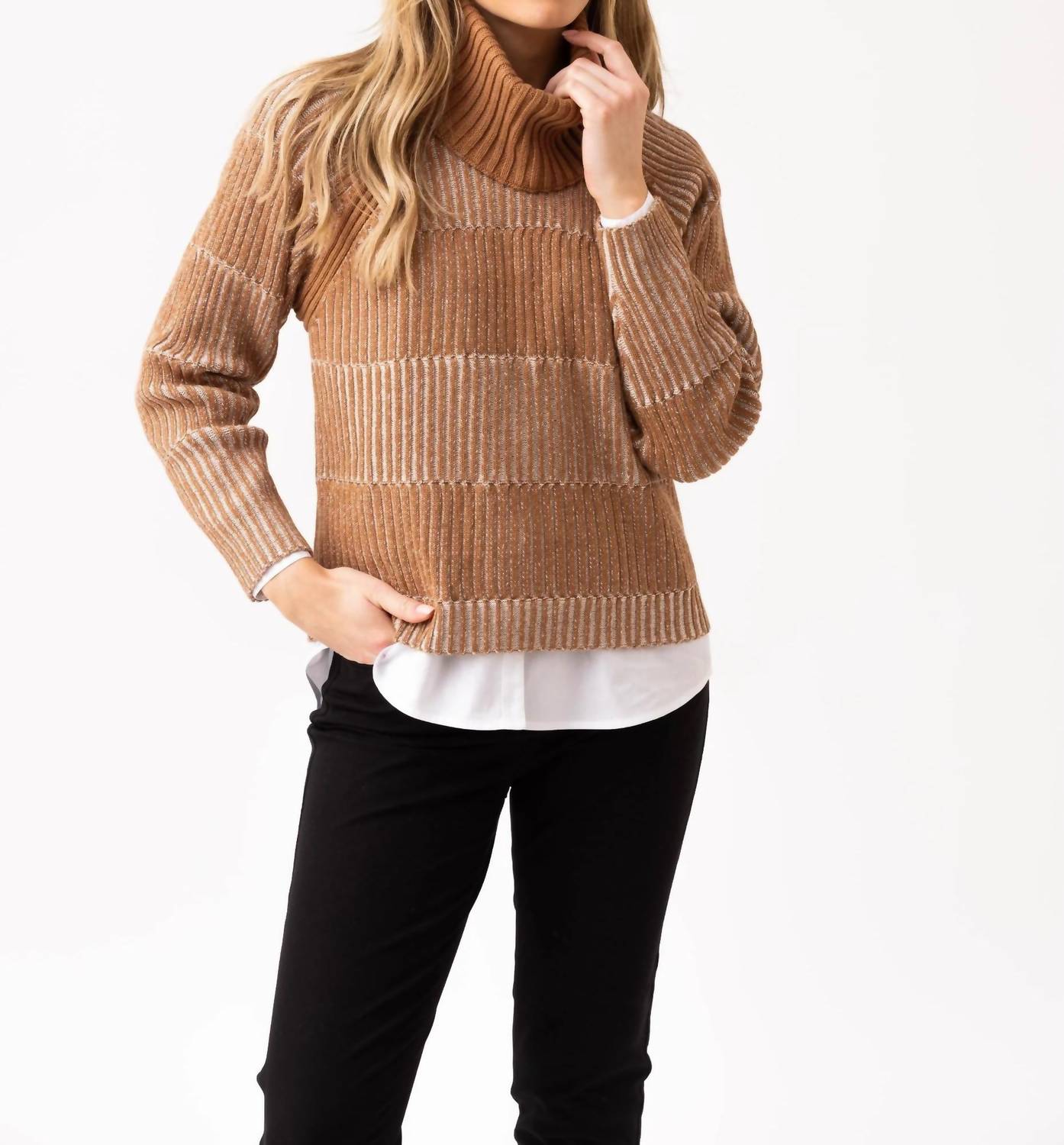 Marble - Removable Neck Sweater