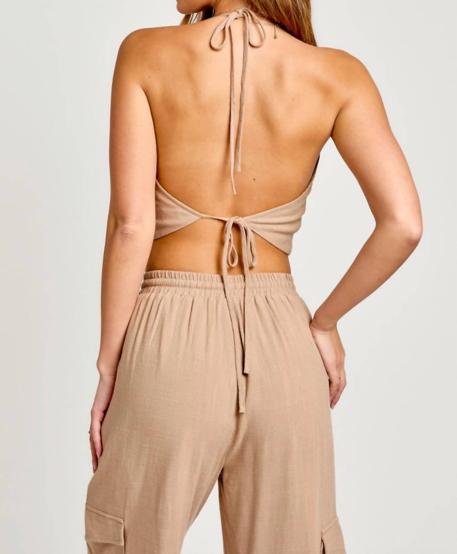 Le Lis - Talia Halter Top