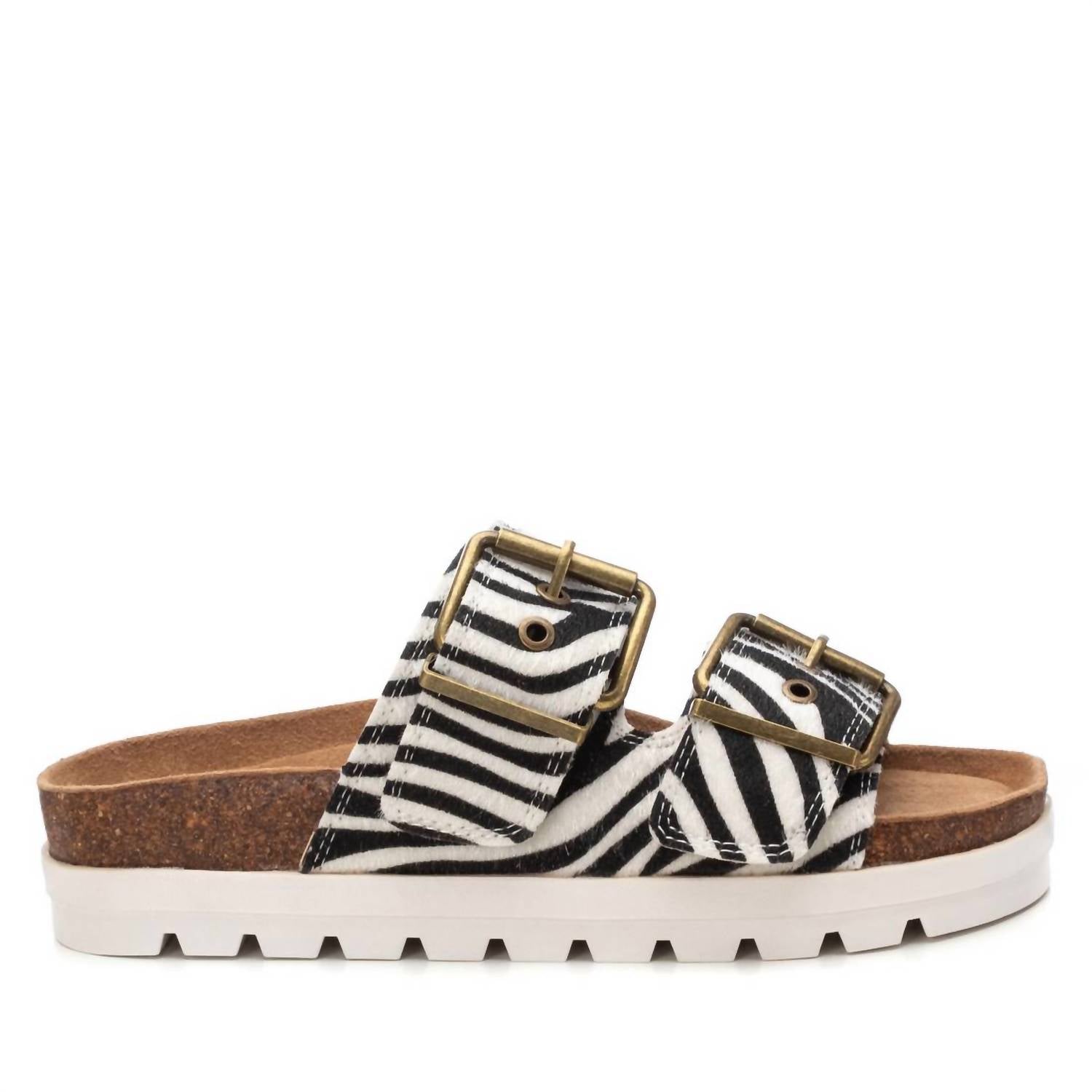 Xti - Women's Printed Flat Sandals