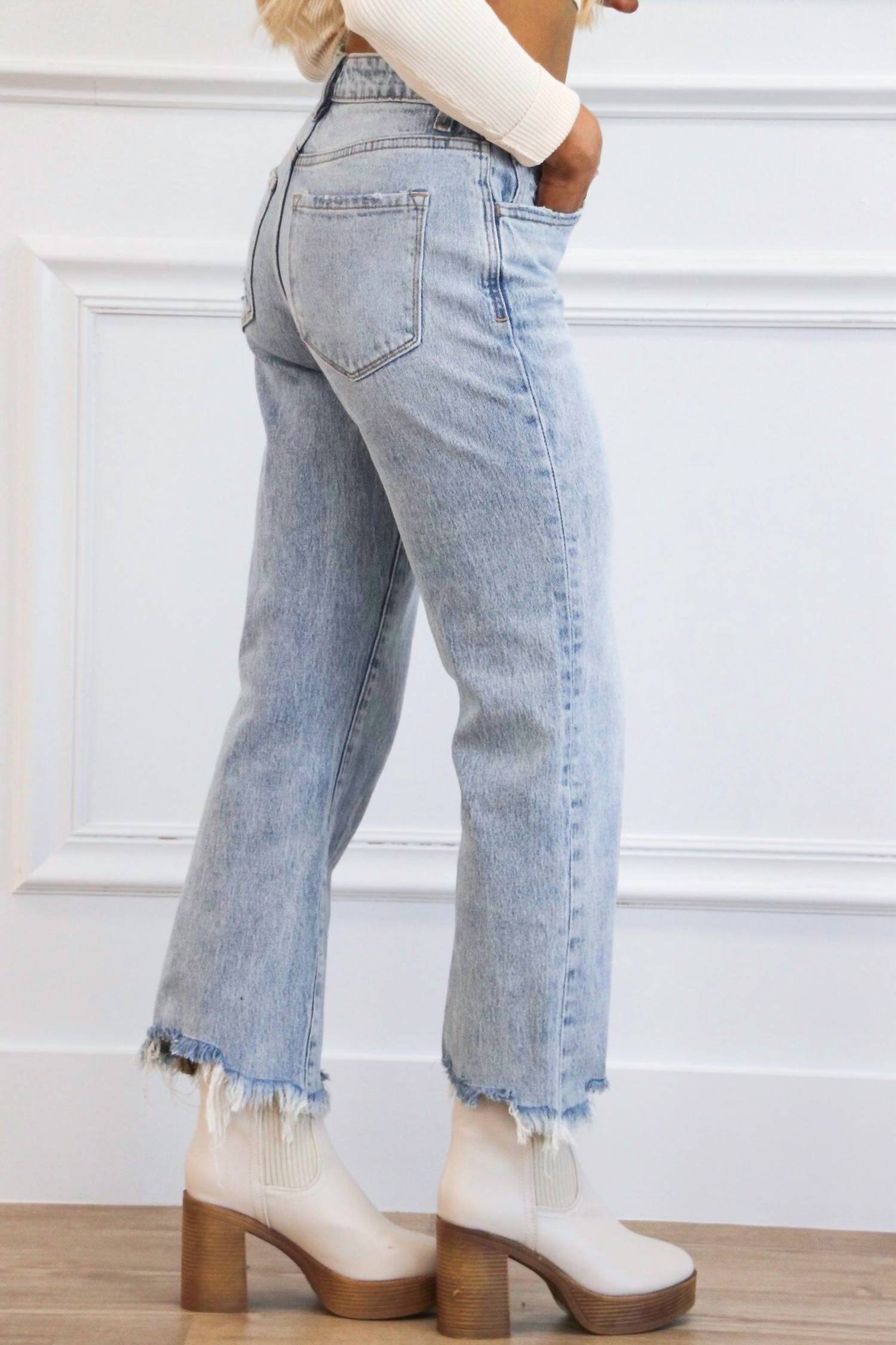 Vervet By Flying Monkey - Dylan High Rise Dad Jeans