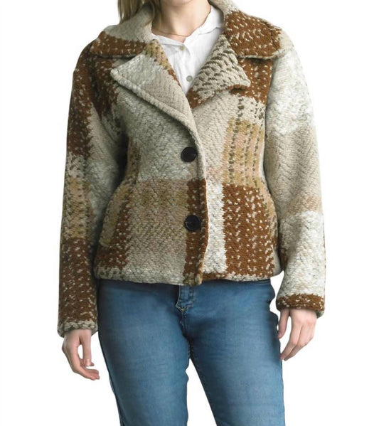 Tempo Paris - CROPPED BOUCLE JACKET