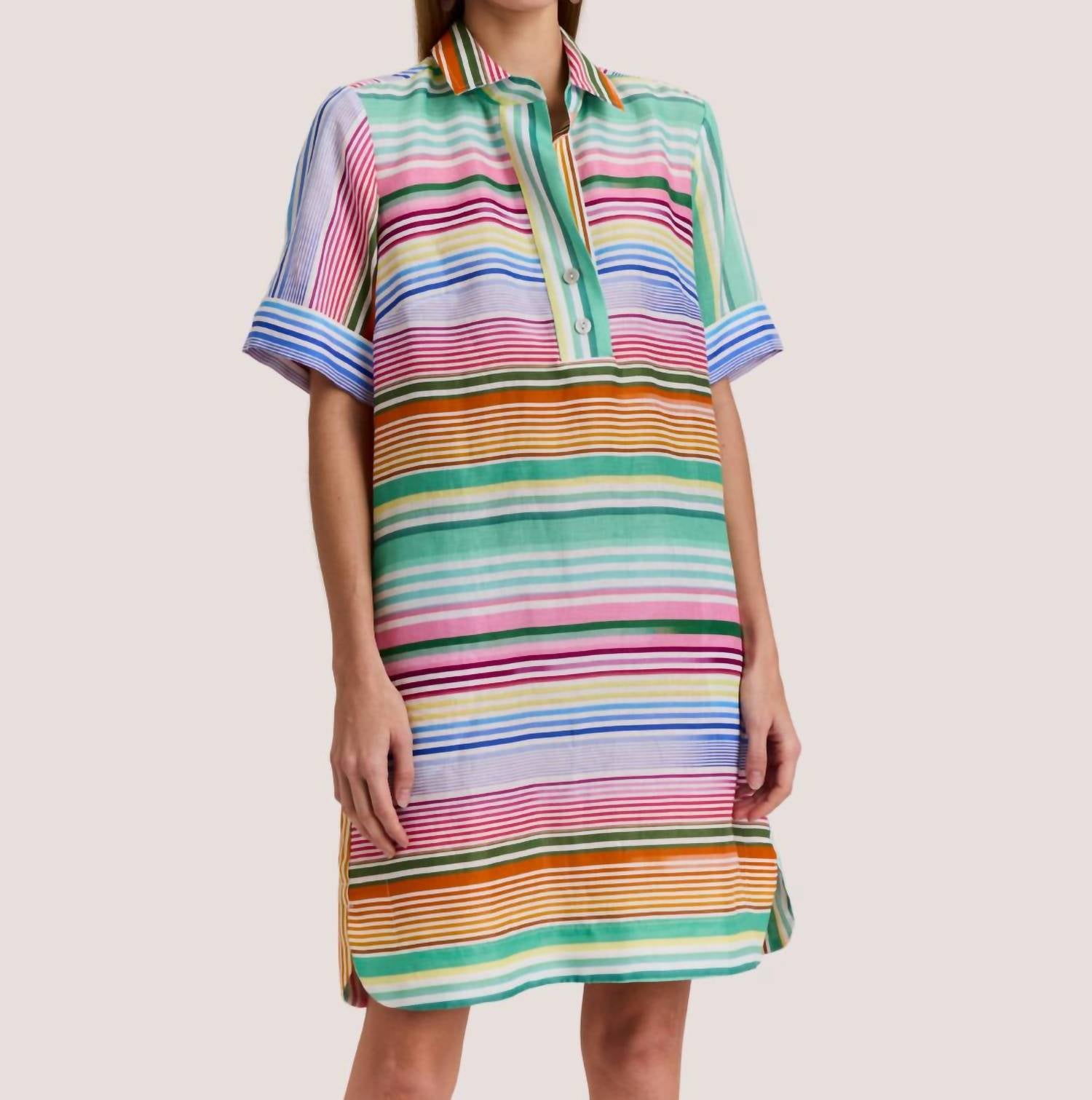 Hinson Wu - Aileen Short Sleeve Mini Dress
