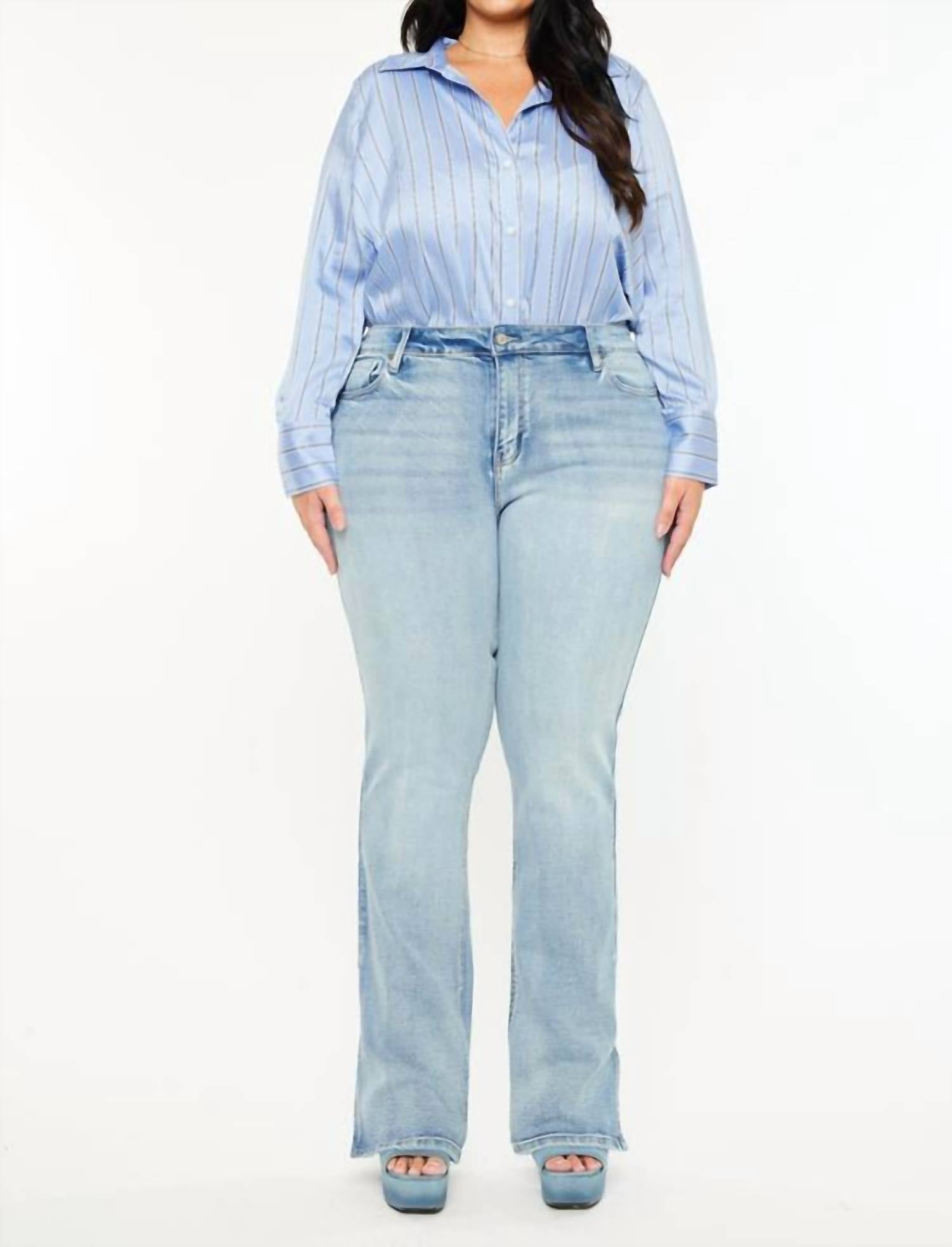 Kancan - Mid Rise Y2k Bootcut Jeans