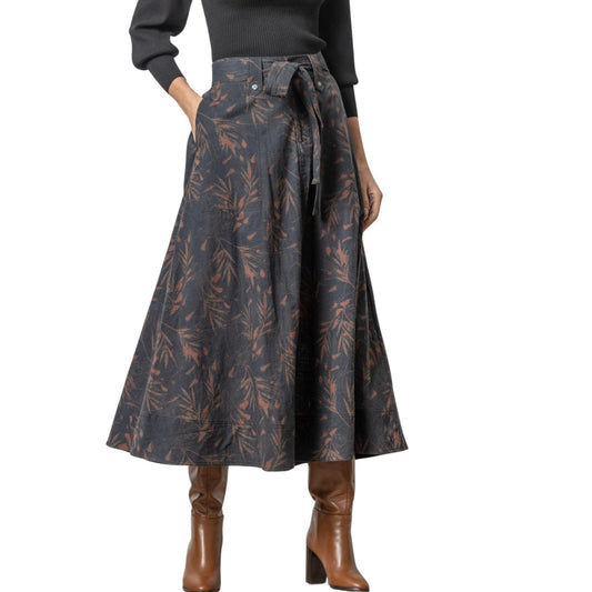 Lilla P - Long Belted Skirt