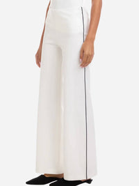 Karen Kane - Contrast Pipe Wide Leg Pant