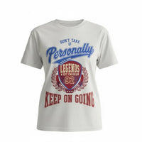 Ambar - Don't Take It Personally Printed Short Sleeve Tshirt