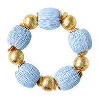 Gaby & Grace - Candace Raffia Bracelet