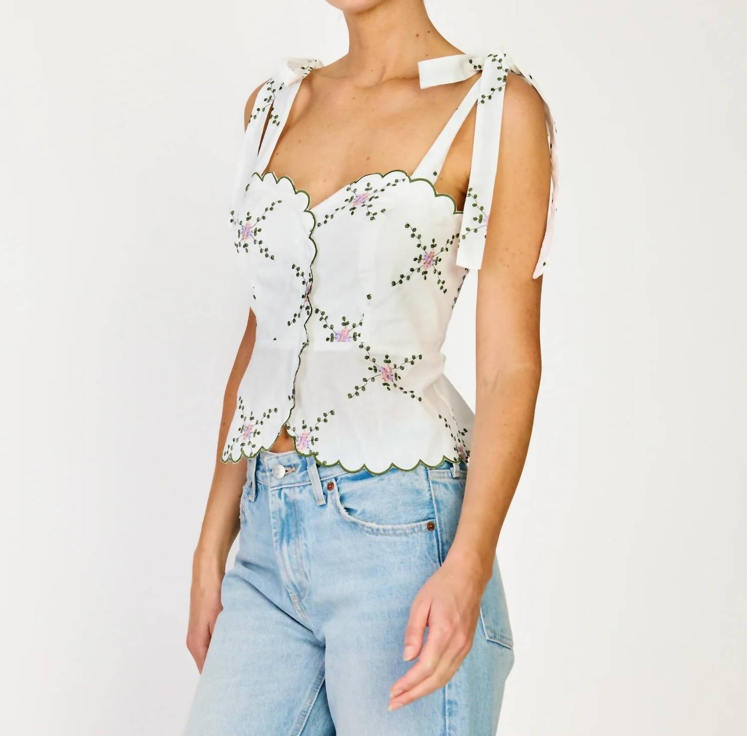 Line And Dot - Women's Primrose Top