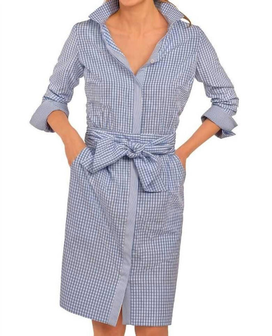 Gretchen Scott - Breezy Blouson Gingham Dress