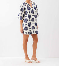 Fifteen Twenty - Women's Brianne Lantern Sleeve Dress
