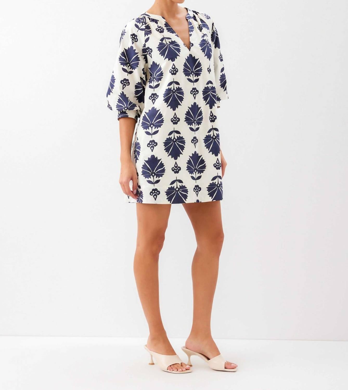 Fifteen Twenty - Women's Brianne Lantern Sleeve Dress