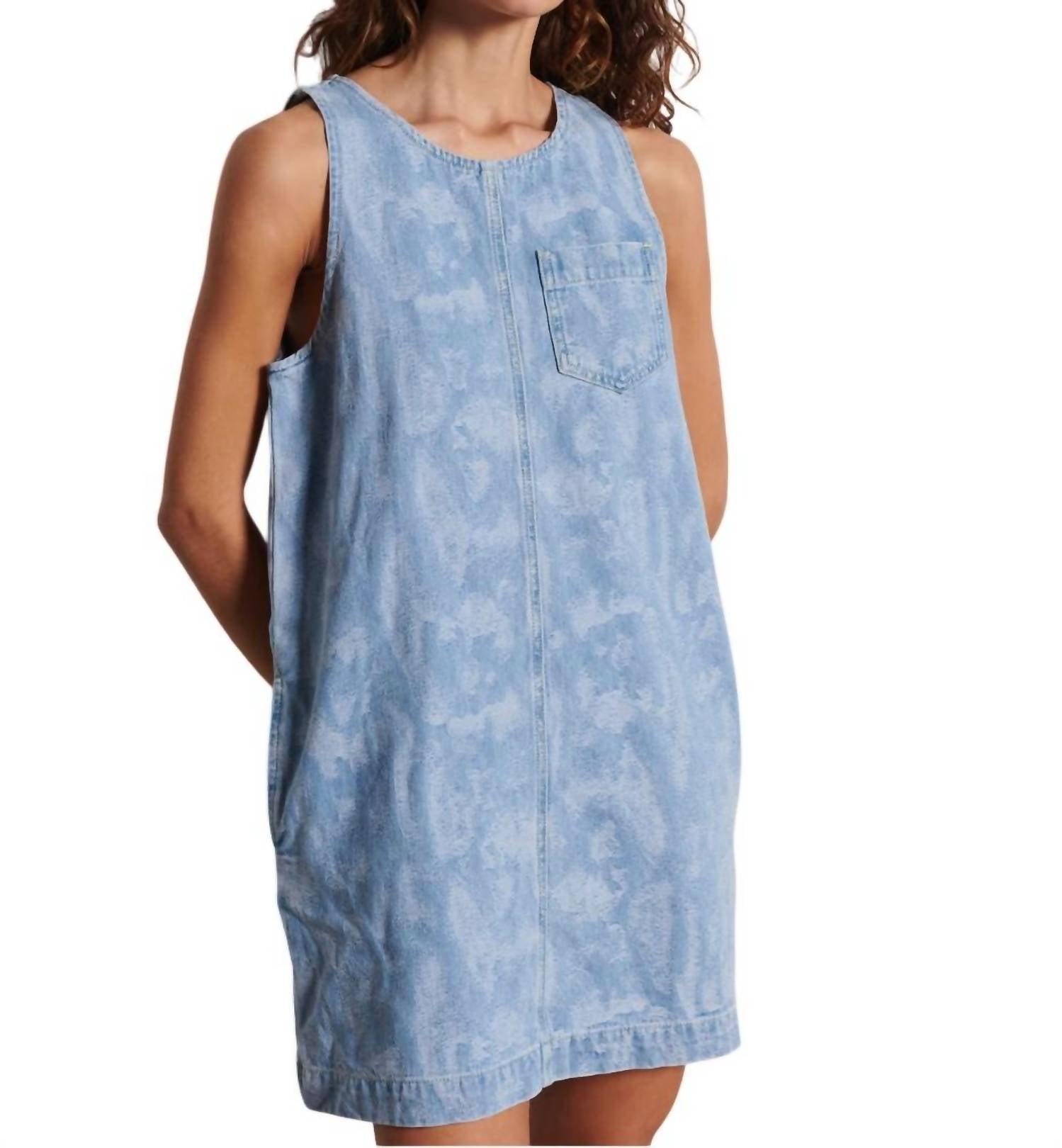 Suncoo - Casey Short Round Neck Dress