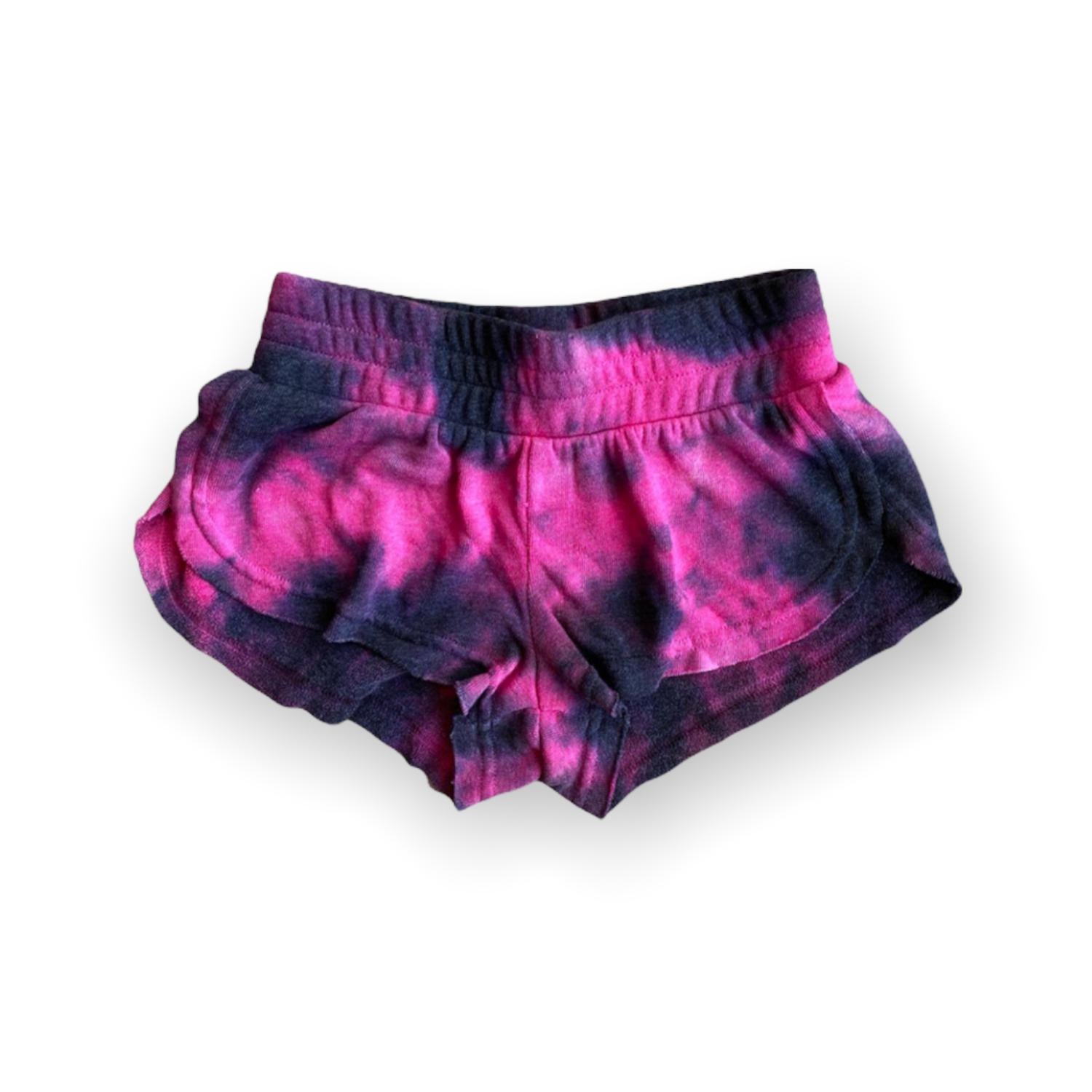 Rowdy Sprout - Girl's Terry Tie Dye Short