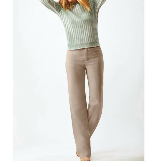 Ecru - McGuinn Clean Wide Leg Pant