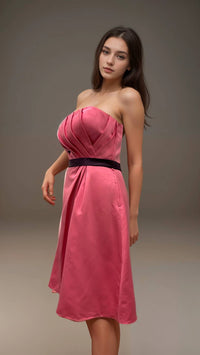 Last Dress - Petal Pop Satin Dress