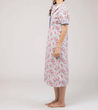 Beau & Ro Garden Kris Dress in pink - women's dress - detail view