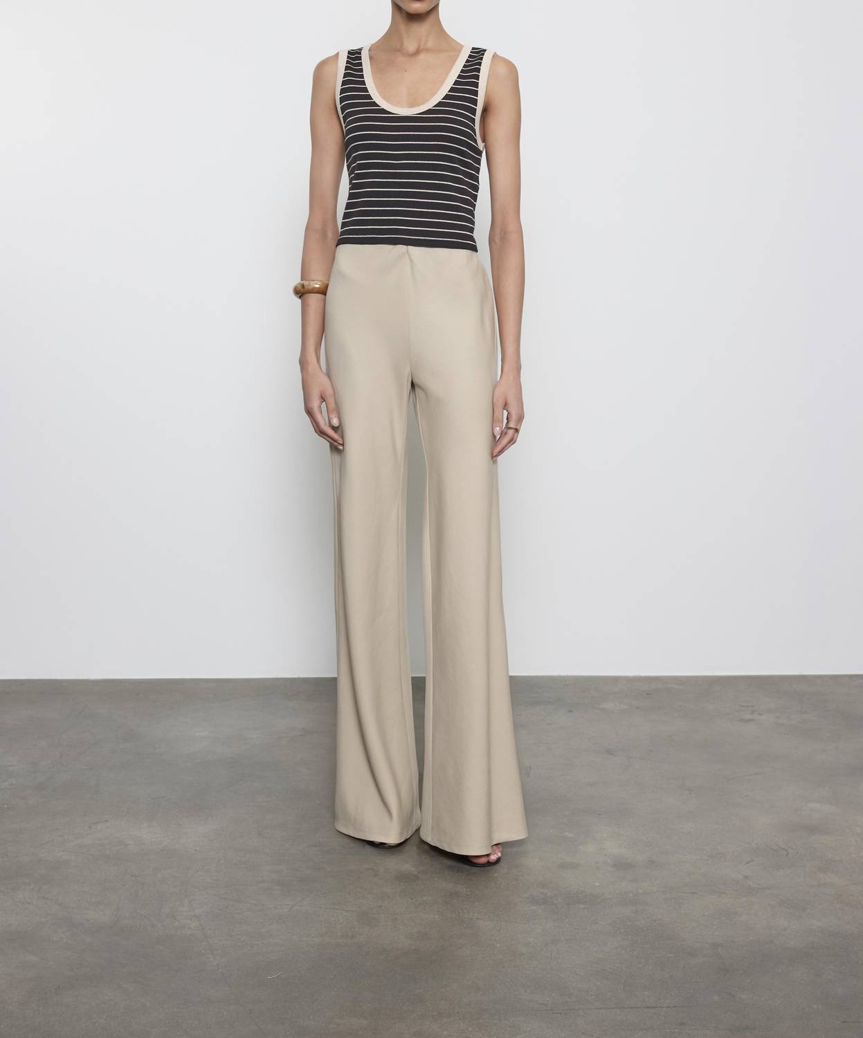 Enza Costa - COTTON STRIPE CLASSIC U TANK