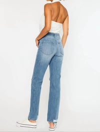 Kancan - Hattie High Rise 90's Straight Leg Jeans