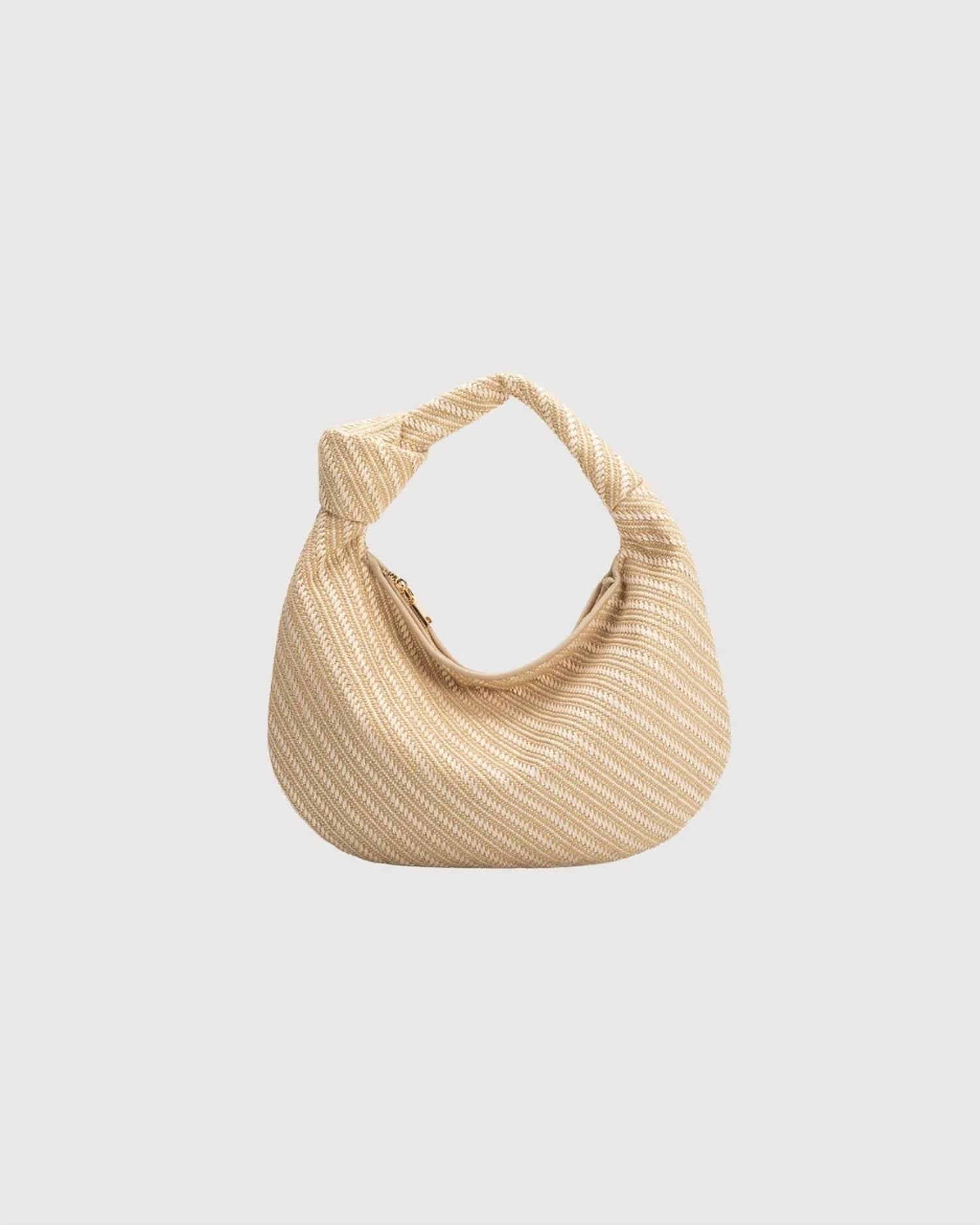Melie Bianco - Women's Brigitte Raffia Hobo Bag