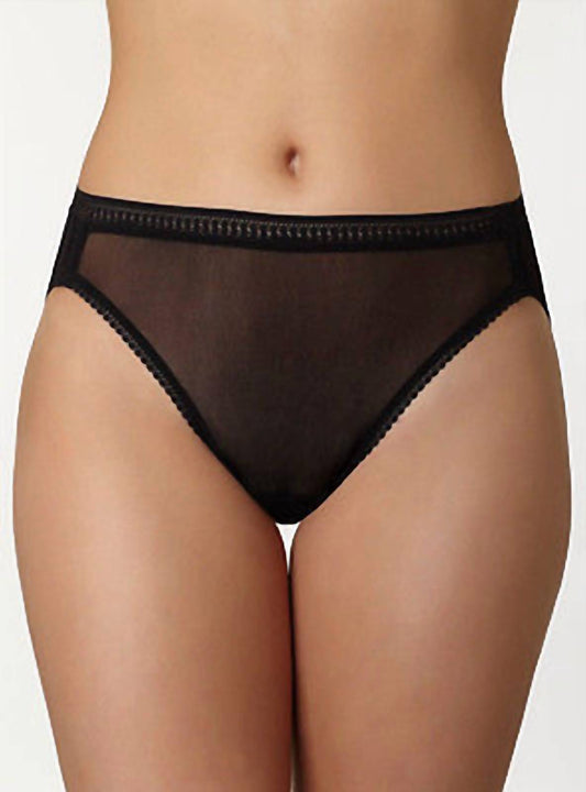 Mesh Hi Cut Brief Panty