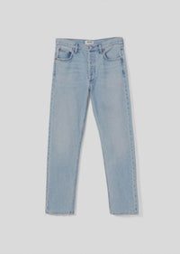 AGOLDE Women's Austin Mid Rise Tapered Slim Jean in lost - women's jeans - view 4