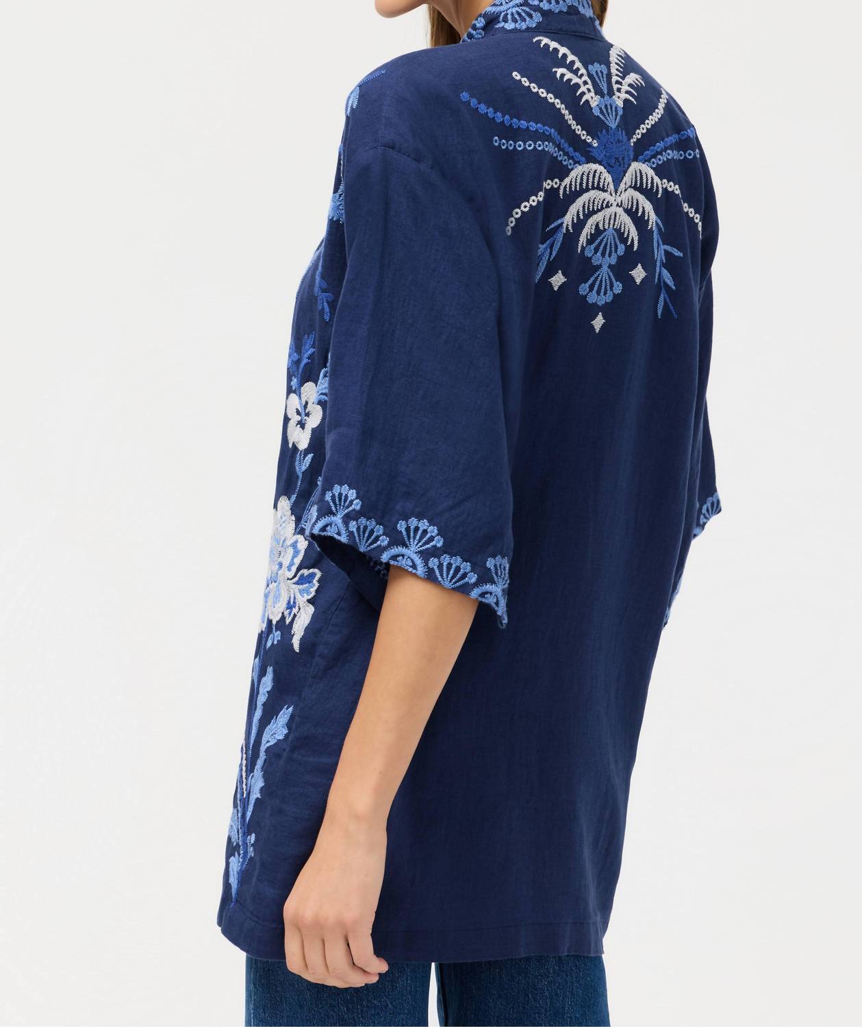 Johnny Was - LARA LINEN KIMONO