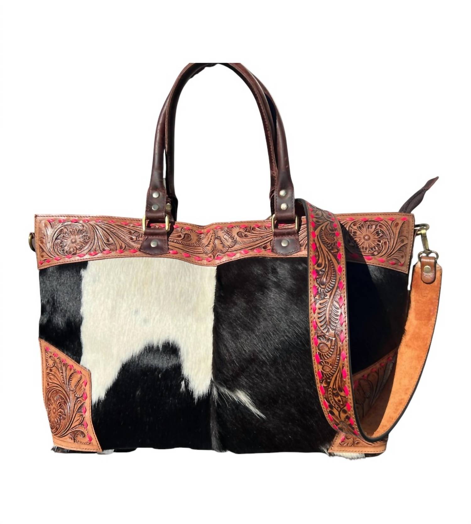 Westrian International - Women's Western Tooled Leather Handbag