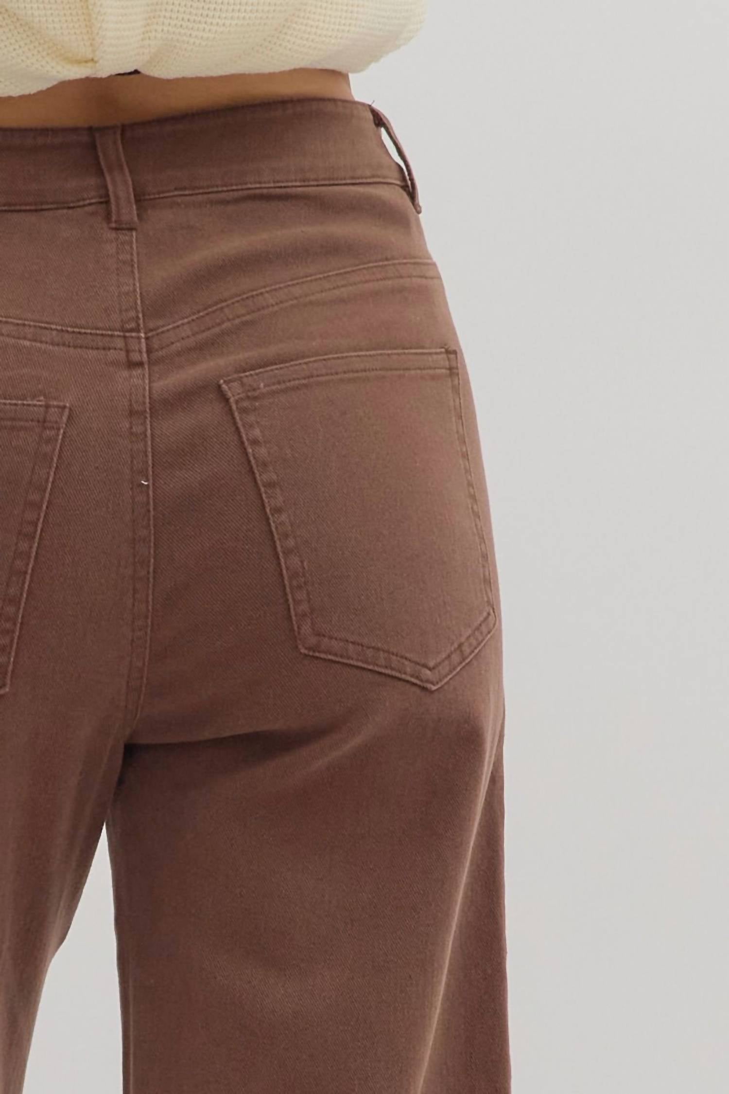Entro - Sawyer Mid Rise Ankle Pants