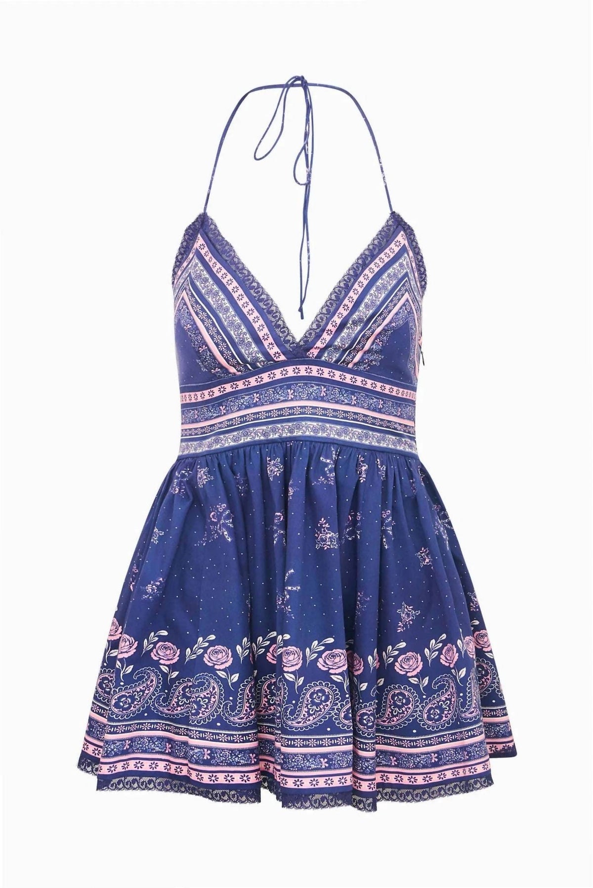Loveshackfancy - Arletta Bandana Print Dress