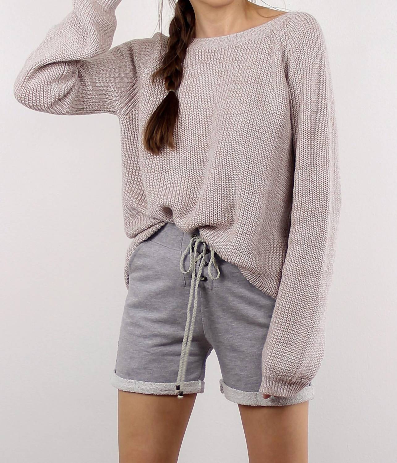 Fate - Malibu Criss Cross Style Back Sweater