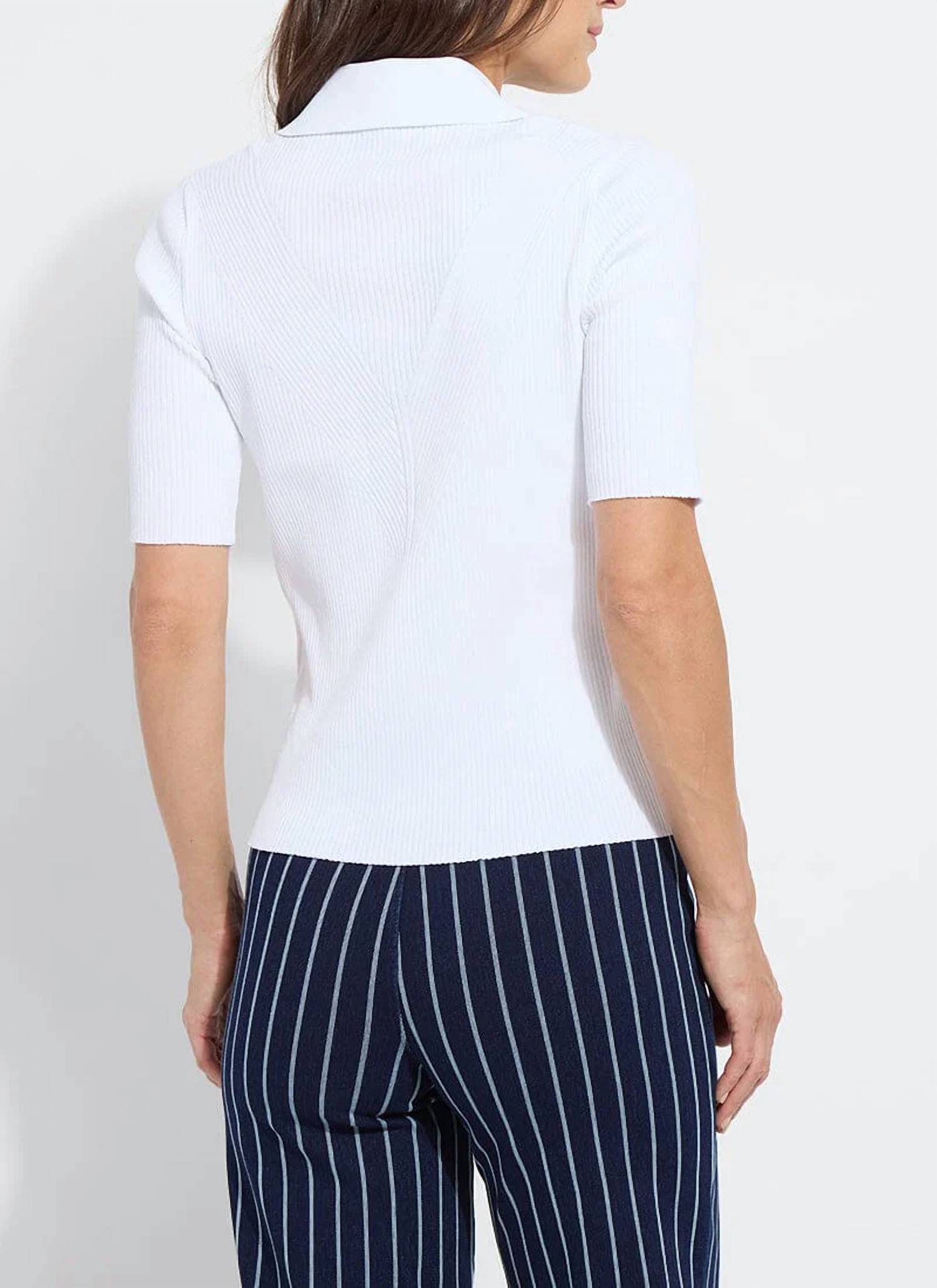 Lysse - Kenzie Ribbed Polo Sweater