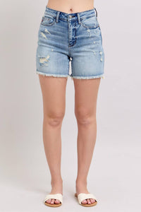 Judy Blue High Waist Shorts in blue - women's shorts