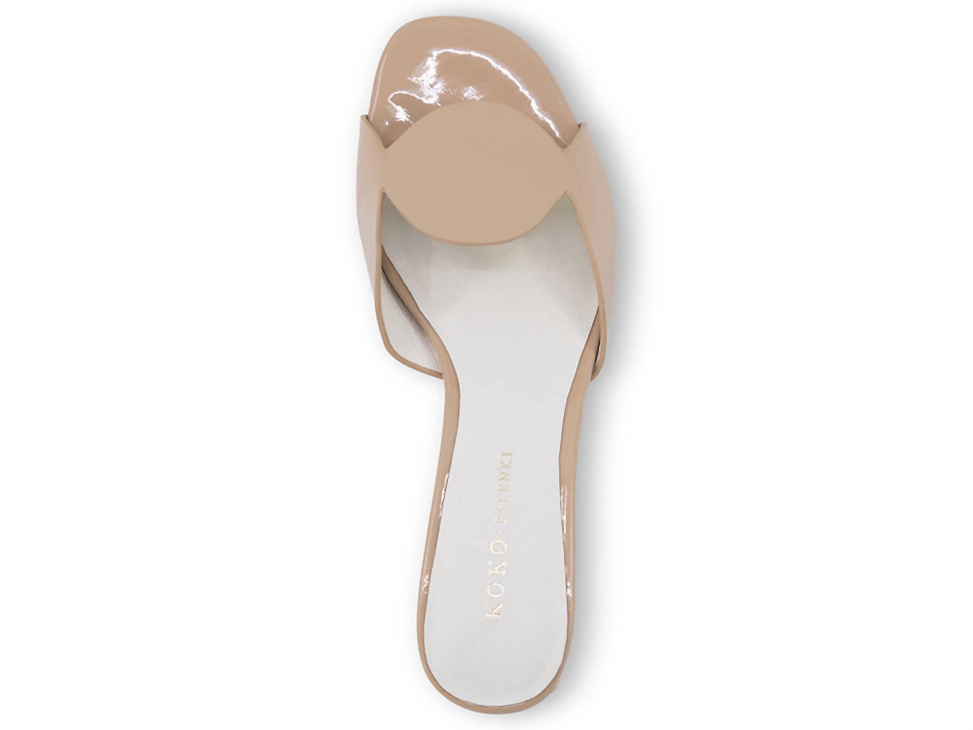 Koko + Palenki - Women's Orbit Slide Block Heel Sandals